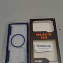 VEGO Case for Galaxy Z Fold 7, Compatible with MagSafe, with [Hinge Protection][Tempered Glass Privacy Screen Protector], Magnetic Anti-Spy Shockproof Clear Cover for Samsung Galaxy Z Fold 7 - Blue