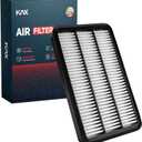 KAX Engine Air Filter, CA7351 Replacement for Lexus ES300 1992-2001, RX300, Toyota Avalon 1995-2004, Camry 1992-2001, Celica, Sienna, Solara, Advanced Air Filter Media, Increased Acceleration