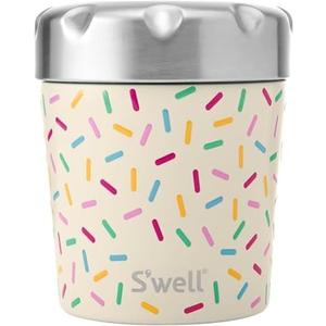 S'well Stainless Steel Ice Cream Chiller, 16oz, Sweet Sprinkle, Triple Layered Vacuum Insulated Container Keeps Ice Cream Frozen For Up To Four Hours, BPA Free