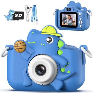 Kids Camera Toy, masterbee Children Age 3-12, Christmas/Birthday Gifts for Girls, 1080P HD Video, Gift for 3 4 5 6 7 8 9 10 11 12 Year Old Girl Blue