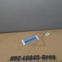 Outdoor Wooden Patio Lounge Chair 2 Set Beach Sling Chair Set Height Portable Reclining Beach Chair Solid Wood Frame with White Polyester Canvas 3 Level,Grey