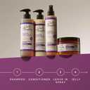 Carol's Daughter Black Vanilla Moisture Sulfate Free Shampoo for Curly, Wavy or Natural Hair, Moisturizing Hair Care for Dry, Damaged Hair, 12 Fl Oz