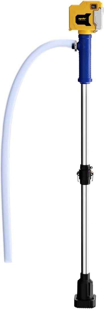 Cordless Stick Water Transfer Pump Compatible with Dewalt 20V Battery(Tool Only), 720GPH Brushless Stick Utility Pump for Pool Garden Pond (Yellow) Cordless Stick Water Transfer Pump Compatible with Dewalt 20V Battery(Tool Only), 720GPH Brushless Stick Utility Pump for Pool Garden Pond (Yellow)