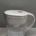 Brita Metro Water Filter Pitcher with SmartLight Change Indicator, BPA-Free, Replaces 1,800 Plastic Water Bottles a Year, Lasts Two Months, Includes 1 Filter, Small - 6-Cup Capacity, White