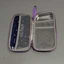 Insulin Cooler Travel Case,EVA Insulation Travel Medicine Kit with 2 Ice Packs for Diabetes Care,Insulin Pen and Other Diabetic Supplies (Purple)