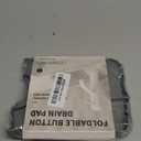 ZJWZLG Faucet Mat for Kitchen Sink, 14"X5.5" Silicone Sink Splash Guard with Soap Holder, Snap-On Design & 7slope Fast Drain, Folding Sink Faucet Mat for Universal Kitchen Bathroom SinkGrey (Gray)