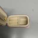 Small Travel Jewelry Box Keychain, Portable Ring Holder Keychain Jewelry Keeper Box, Mini Ring Necklace Storage Case for Outdoor and Sports