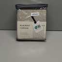 100% Blackout Shield Linen Blackout Curtains for Bedroom 90 Inches Long, Back Tab/Rod Pocket Living Room Drapes, Thermal Insulated Blackout Curtains 2 Panels Set, 50" W x 90" L, Faux Linen