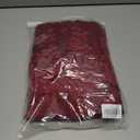 Women's Off The Shoulder Embroidered Lace Maxi Wedding Dress Boho Wedding Guest Formal Party Maternity Photoshoot Dresses (Red, XXL)