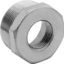 Stainless Steel 1-1/4" Male NPT to 3/4" Female NPT Reducer Hex Bushing Pipe Fitting Adapter (pack of 2)