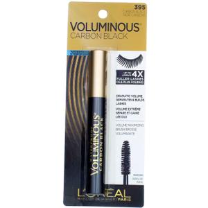 L'Oreal Voluminous Waterproof Volume Building Mascara, Carbon Black [395] 0.23 oz 