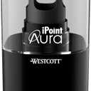 Westcott iPoint Aura Battery Pencil Sharpener, Assorted Colors (17319)