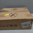 Somdot Nightstand Set of 2, Small Dresser for Bedroom with 2 Drawers, Night Stand Bedside Table End Table with Fabric Bins for Bedroom Kids Closet Dorm Guest Room, Black Rustic Brown