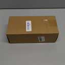 Bivvclaz Pencil Pen Holder for Desk, Wooden Office Desk Organizers and Accessories with 4 Slots for Countertop, Makeup Brush Holder Organizer for Bathroom Vanity, Silverware Caddy for Party, Pink