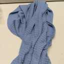 Newborn Photography Props for Baby Boys and Girls Newborn Wraps for Infant Baby Photoshoot Waffle Texture Knit Blanket
