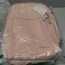 Taygeer Travel Backpack for Women, Carry On Backpack with Water Bottle Pocket & Shoe Pouch, TSA 15.6inch Laptop Mochila Flight Approved, Nurse Bag Casual Daypack for Weekender Business Hiking, Pink (Large)