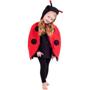 fun shack Ladybug Costume Toddler, Toddler Girl Ladybug Costume, Girls Halloween Costumes, Halloween Costumes for Girls (3-4 Years)