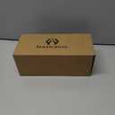 Womens Warm Knit House Slippers, Comfy Memory Foam Winter House Shoes, Soft Plush Slip-On Bedroom Slippers for Indoor and Outdoor (7-8, Black)