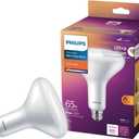 Philips Ultra Definition BR40 E26 (Medium) LED Floodlight Bulb Soft White 65 Watt Equivalence 1 pk