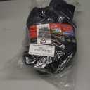 Hanes Men's Max Cushion Low Cut Socks (12-14, Black/Grey - 12 Pair Pack)