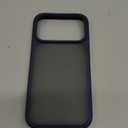 TORRAS for iPhone 17 Pro Case, Beyond Military-Grade Protection, Camera Control Button, DIY Buttons, Translucent Matte Slim Thin Shockproof Hard Back Anti-Scratch case for iPhone 17 Pro, Deep Blue