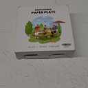 60 Pieces Pastel Rainbow Disposable Paper Plates 9 Inch Heavy Duty Dinner Plates, Solid Color, Table Decorations Party Supplies for Birthdays, Weddings, Daily Use