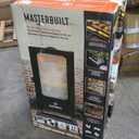 Masterbuilt 40-inch Digital Electric Vertical BBQ Smoker with Leg Kit, Side Wood Chip Loader and 970 Cooking Square Inches in Black, Model MB20070122
