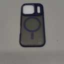 Magnetic 3 in 1 for iPhone 17 Pro Case, Omni-Directional Protection with 1x Screen Protector + 1x Camera Cover, Seamless Work with Magsafe Shockproof Slim Thin Matte Case for iPhone 17 Pro Blue