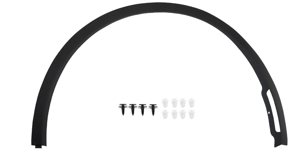 2pcs Dasbecan Front Right Fender Trim Compatible With Tesla Model Y 2020-2024 For Tesla Model Y 2020-2024 Fender Flares Passenger Side Replaces#149418600B