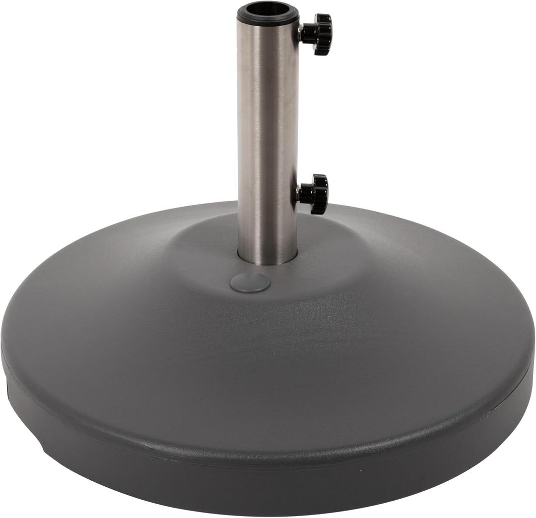 US Weight 80lb Free Standing Umbrella Base (80 pound, Grey)