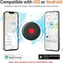 2026 Air Tracker Tags for Android or iOS, Dual System Smart Bluetooth Tags, Find My or Google'S Find Hub App, Keys Finder and Item Locator, Android Luggage Tracker Tags for Keys, Wallets, Bags