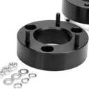 KSP 2in Front Lift Kits for Ram 1500 2009-2026, 2" Leveling Lift Kit for 2009-2026 Dodge Ram 1500 4WD, 2005-2011 Dakota 2WD 4WD, Aluminum Suspension Level Kit CNC Strut Spacers For Pick Up