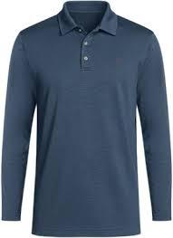 Eddie Bauer Men's Long Sleeve Melange Polo, 2XB