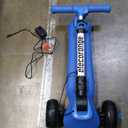Elecorange Balance Electric Scooter for Kids Ages 2-9, 2025 Upgraded, Long Range, Friendly Thumb Throttle, Solid Wide Light Up Deck & Wheels, Adjustable Height, 5Mph Safe Limit, 60min Riding, Foldable (Blue)
