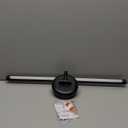 23.62 Inch Dimmable Lights For Pictures On Wall Hard Wired Gallery Light Modern Metal Artwork Wall Lamps, Warm White Picture Lights with Single Swing Arm Art Display Light For Paintings Portrait