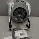 Electric Greenhouse Heater with Thermostat - 1500W Stainless Steel Outdoor Fan Heater, Fast Heating, Overheat Protection, Heating for Garage, Flower Room, Grow Tent