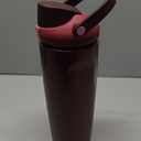 Owala FreeSip Sway Insulated Stainless Steel Water Bottle with Two-Way Spout, Built-In Straw and Bucket Handle, Made for Travel, School, and Sports, 30oz, BPA Free, Leak Proof, Black Cherry