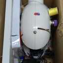 KPCB Tech Sewing Machine for Beginners [Full Set] with Finger Guard and Fabric Bundles - Mini Sewing Machine with Sewing Kits, Foot Pedal, US Adapter and Extension Table (White)