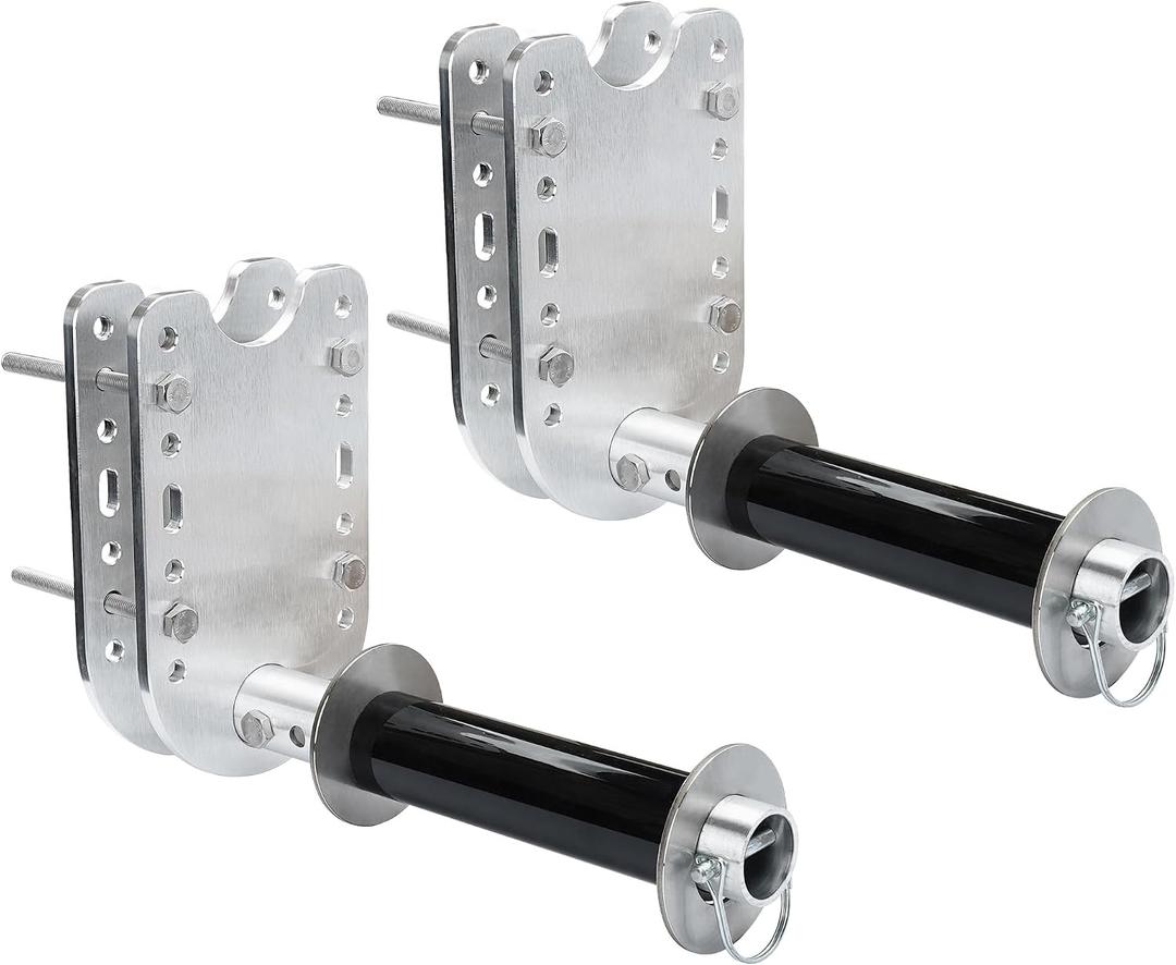 TENGBASE Boat Lift Wheel Kit, Adjustable Heavy Duty Wheel Bracket for Easy Move