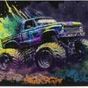 Jigsaw Puzzle 500 Pieces (Cool Monster Truck), Car Theme Zigsaw with Storage Bag and Reference Picture, Easy to Solve