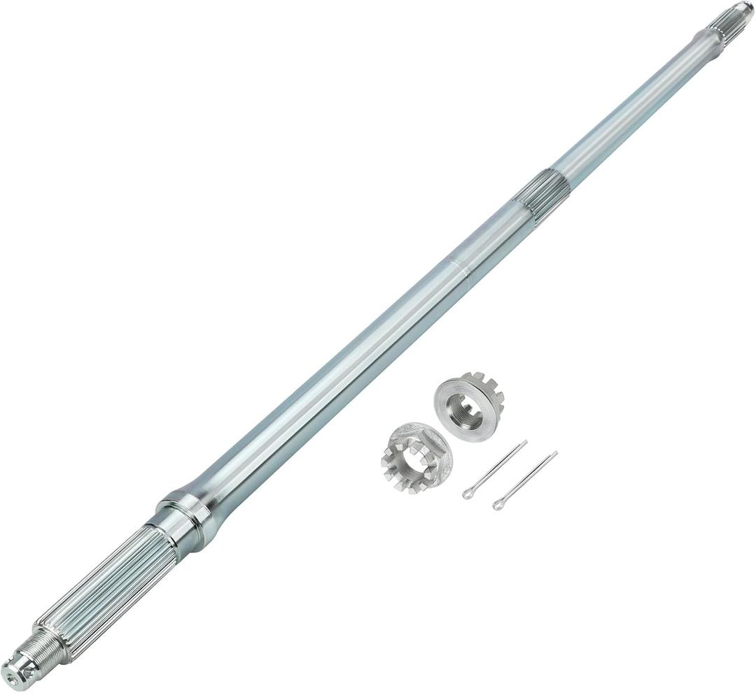 M MATI Rear Axle Shaft & Nuts for Honda Rancher 420 Foreman 500 Foreman 520 TRX420 TRX500 TRX520 2014-2024 42311-HR3-A20 90304-HM7-A10 94201-40400