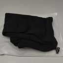 Dog Snood Winter Hood with Ear Protection, Fleece Neck Warmer for Dogs, (Black, Small)