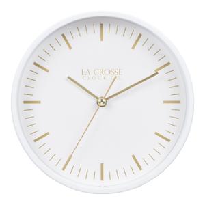 La Crosse Clock 404-3715 6-inch Etta Metal Wall/Table Silent Quartz Clock