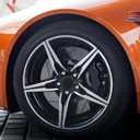 X AUTOHAUX 4 Pcs Universal 65mm OD 63mm ID 4 Clips Wheel Tyre Center Hub Caps Cover Black for Auto Vehicle
