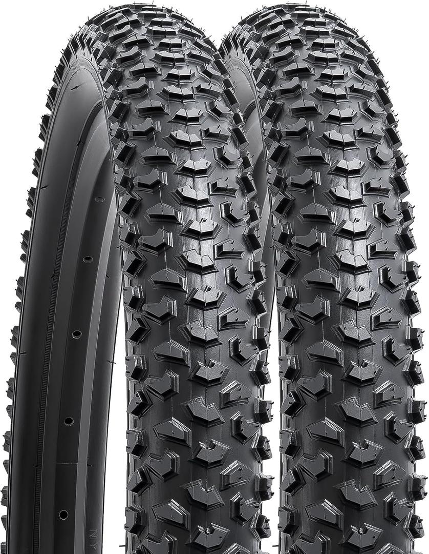 YUNSCM 2-PCS 16" Kid Bike Tires 16x2.125/57-305 Compatible with Mountain Bike 16 x 2.125 Bike Bicycle Tires (Y-1115)