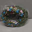 Assorted Colored Flower Crown, Wreath Headband Floral Headpiece Party Festivals, Garland Multicolor Headbands (24 PCS)