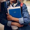 AT-A-GLANCE 2026 Planner, Weekly & Monthly, 7" x 8.75", Medium, Harmony, Denim (1099-805-20-26)