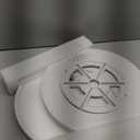 2PK 15.8 Inch LED Flush Mount Ceiling Light, 32W, 3480LM, 3000K/4000K/6000K CCT Selectable, Round Flat Panel Light Low Profile Ceiling Fitures for Hallway, Kitchen, Bedroom, Laundry Room (White)