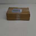 6 Pack L14 x H 6" x W 2.5" 6mm Thick Countertop Support Brackets, Heavy Duty Countertop Hidden Bracket L Shelf Bracket Metal Corbels for Countertops Frosted Black