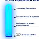 BF-150 40W Replacement Bulb Compatible Flowtron BK-40,BK-80D,Stinger b4040,FC7600 and Wall Sconce Models,FUL40T8/BL Black Light Bulb,12 Inch U Shape BL Lamp - 2 Pack